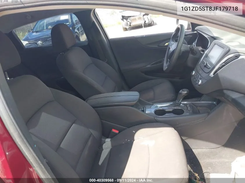 1G1ZD5ST8JF179718 2018 Chevrolet Malibu Lt