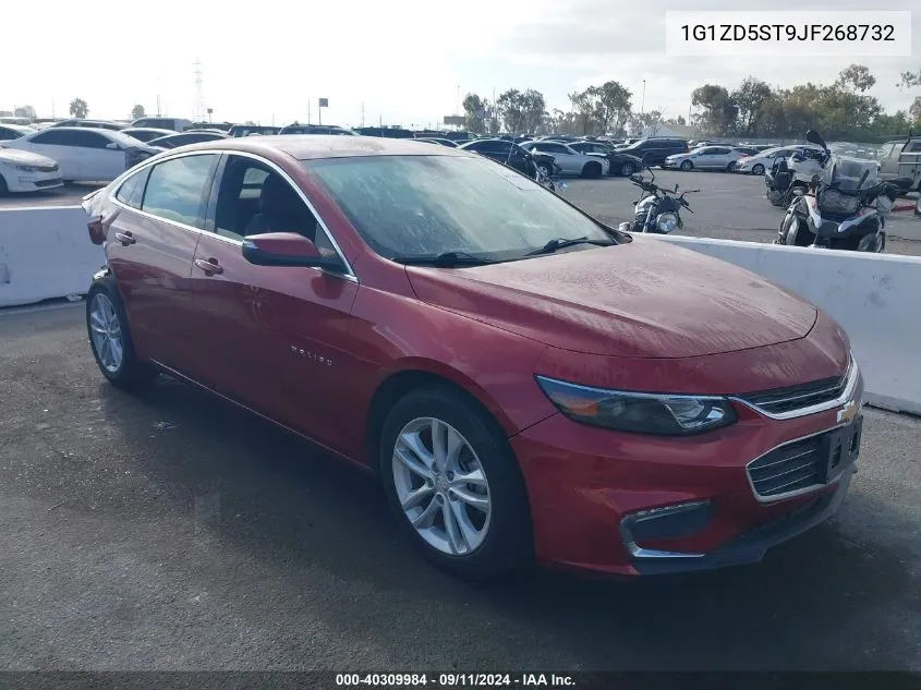 2018 Chevrolet Malibu Lt VIN: 1G1ZD5ST9JF268732 Lot: 40309984