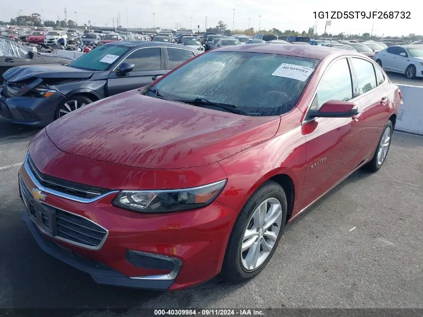 2018 Chevrolet Malibu Lt VIN: 1G1ZD5ST9JF268732 Lot: 40309984