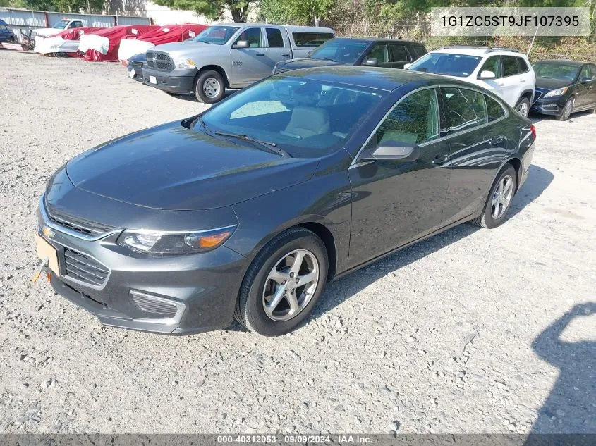 2018 Chevrolet Malibu 1Fl VIN: 1G1ZC5ST9JF107395 Lot: 40312053