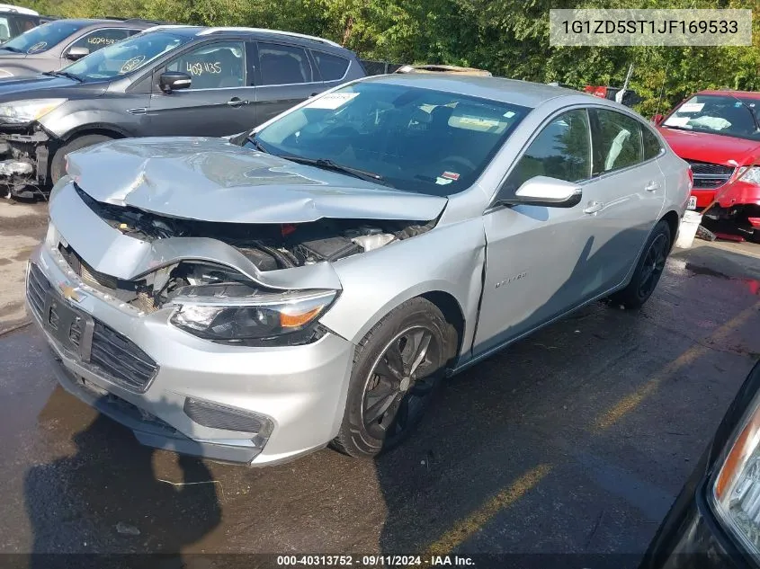 1G1ZD5ST1JF169533 2018 Chevrolet Malibu Lt