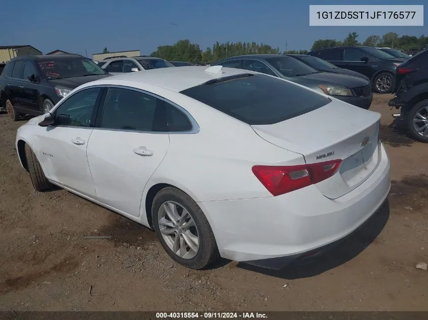 1G1ZD5ST1JF176577 2018 Chevrolet Malibu Lt