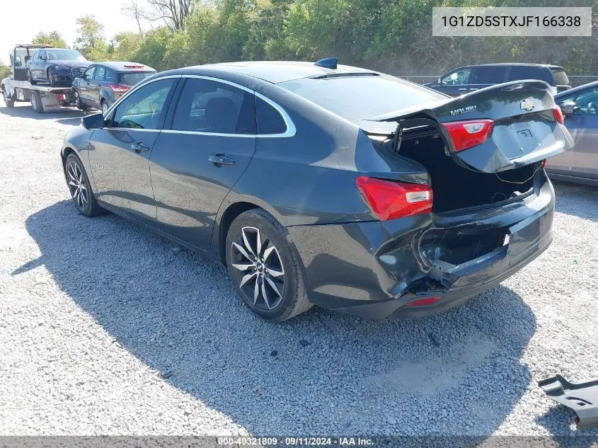 2018 Chevrolet Malibu Lt VIN: 1G1ZD5STXJF166338 Lot: 40321809