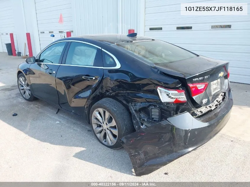 1G1ZE5SX7JF118165 2018 Chevrolet Malibu Premier