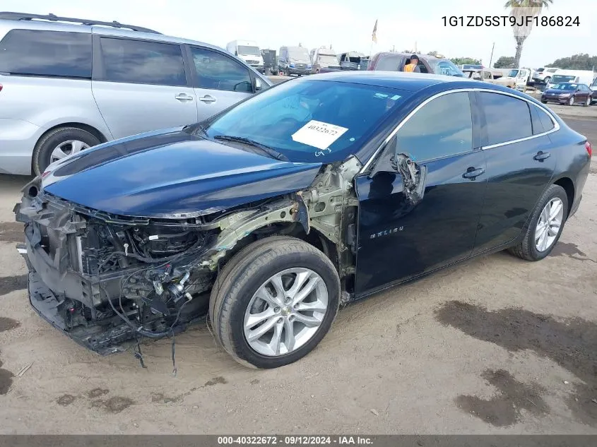 1G1ZD5ST9JF186824 2018 Chevrolet Malibu Lt