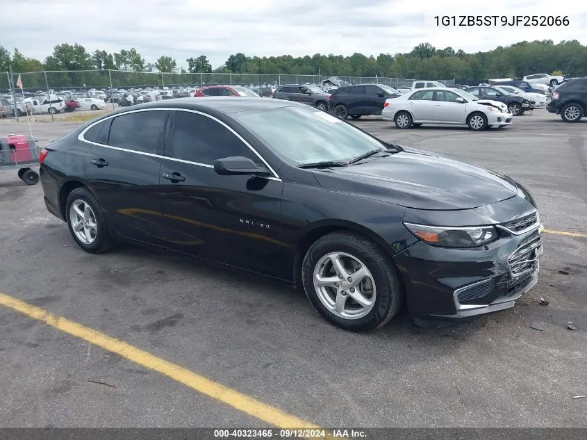 2018 Chevrolet Malibu Ls VIN: 1G1ZB5ST9JF252066 Lot: 40323465