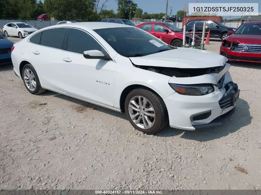 2018 Chevrolet Malibu Lt VIN: 1G1ZD5ST5JF250325 Lot: 40324157