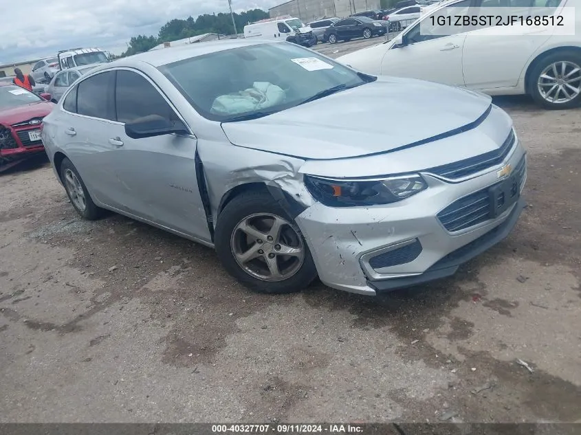 2018 Chevrolet Malibu 1Ls VIN: 1G1ZB5ST2JF168512 Lot: 40327707