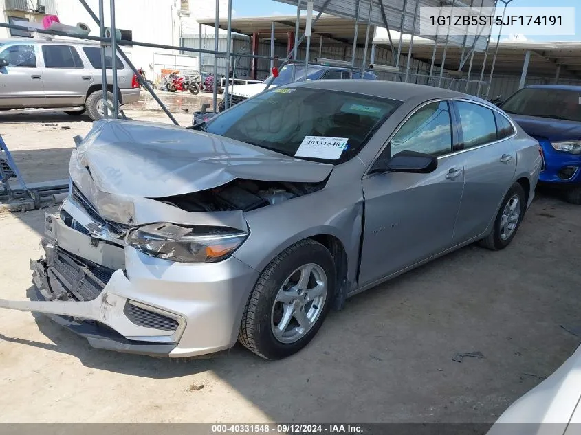 1G1ZB5ST5JF174191 2018 Chevrolet Malibu 1Ls