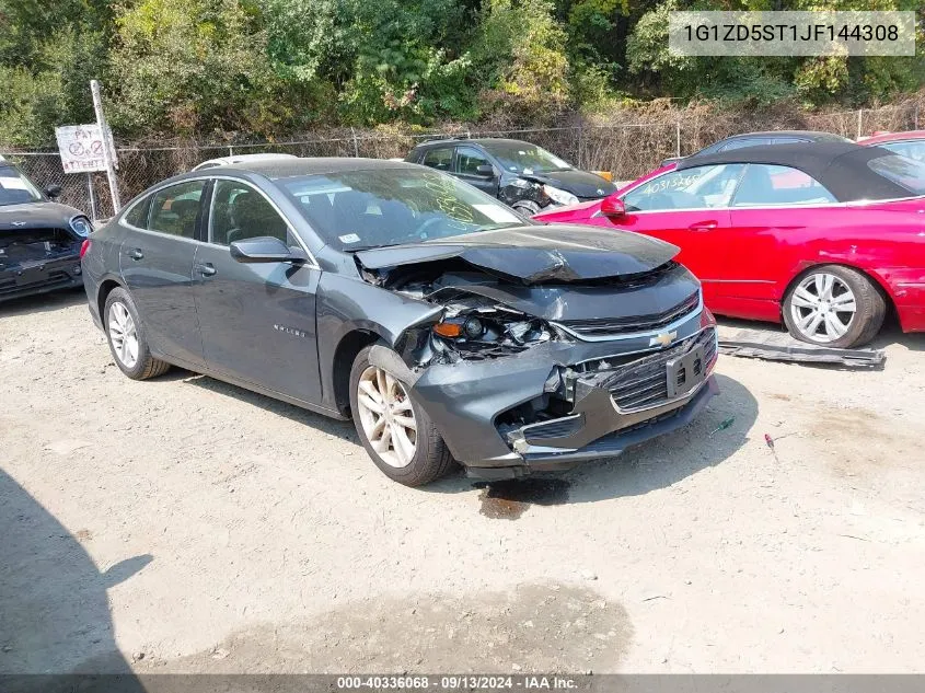 2018 Chevrolet Malibu Lt VIN: 1G1ZD5ST1JF144308 Lot: 40336068