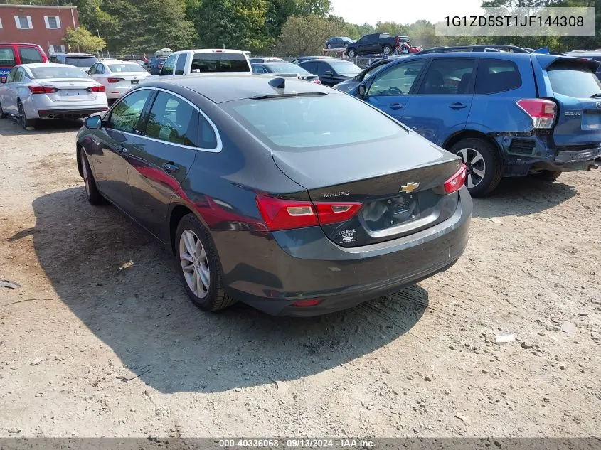 1G1ZD5ST1JF144308 2018 Chevrolet Malibu Lt