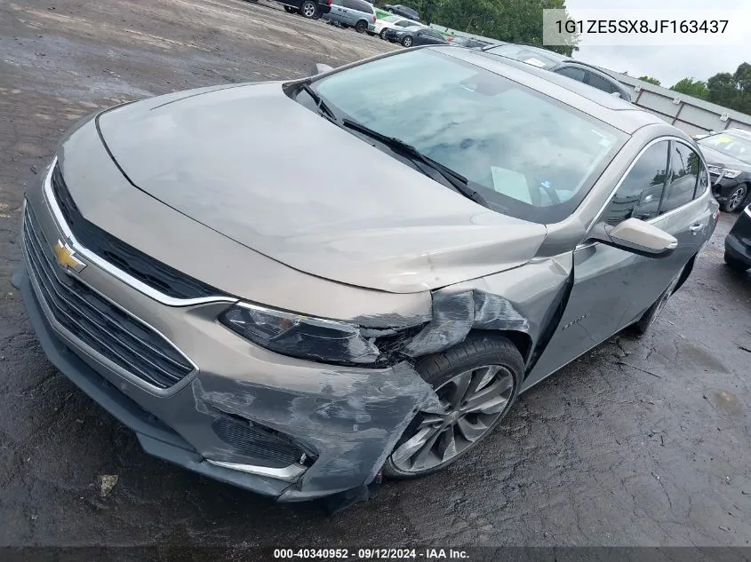 1G1ZE5SX8JF163437 2018 Chevrolet Malibu Premier