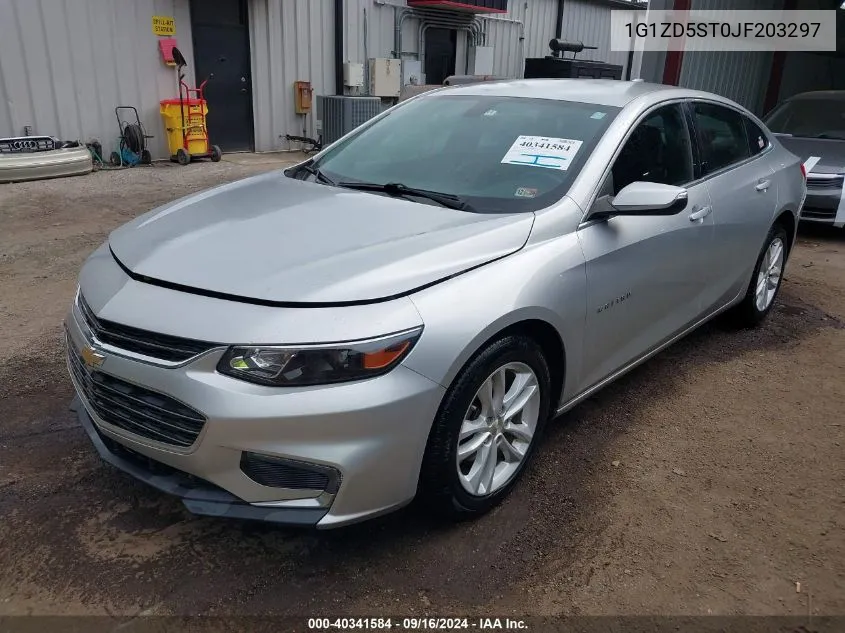 1G1ZD5ST0JF203297 2018 Chevrolet Malibu Lt