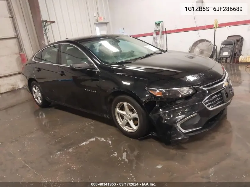 2018 Chevrolet Malibu 1Ls VIN: 1G1ZB5ST6JF286689 Lot: 40341953