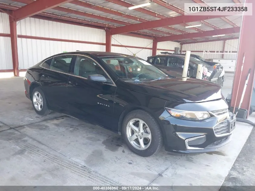 2018 Chevrolet Malibu 1Ls VIN: 1G1ZB5ST4JF233358 Lot: 40356960