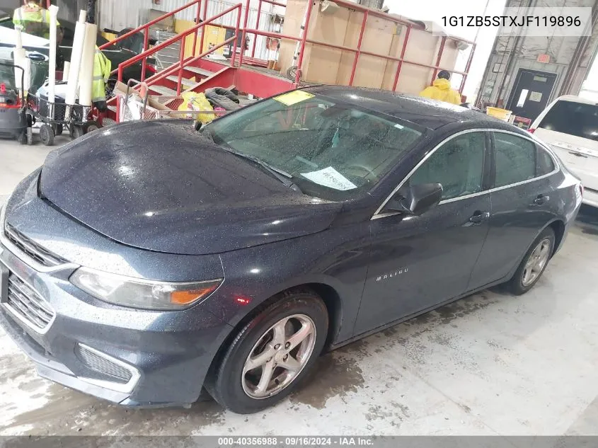 2018 Chevrolet Malibu 1Ls VIN: 1G1ZB5STXJF119896 Lot: 40356988