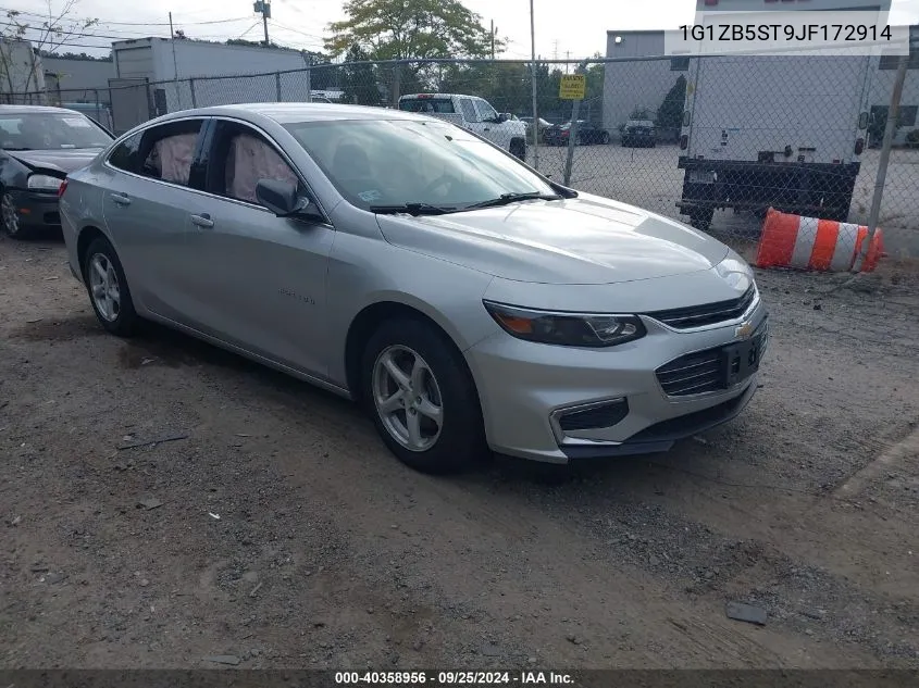 2018 Chevrolet Malibu 1Ls VIN: 1G1ZB5ST9JF172914 Lot: 40358956