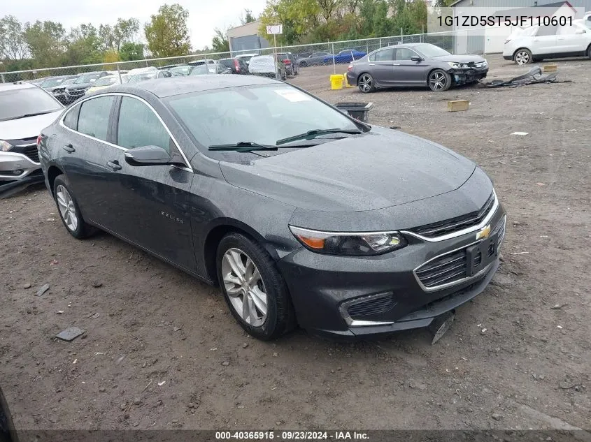 2018 Chevrolet Malibu Lt VIN: 1G1ZD5ST5JF110601 Lot: 40365915