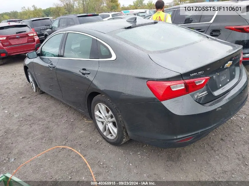 2018 Chevrolet Malibu Lt VIN: 1G1ZD5ST5JF110601 Lot: 40365915