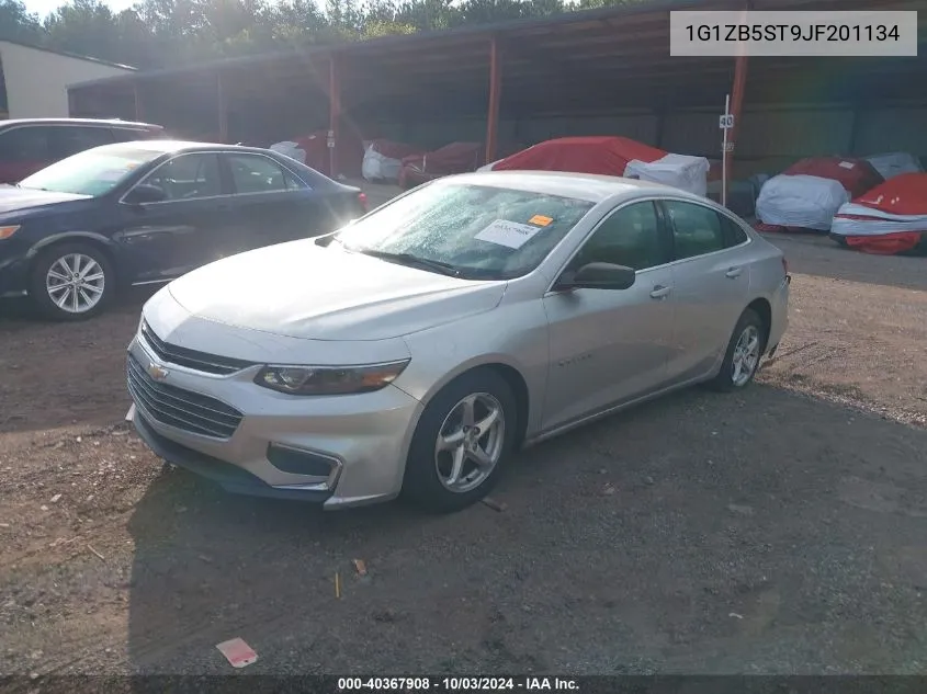 2018 Chevrolet Malibu 1Ls VIN: 1G1ZB5ST9JF201134 Lot: 40367908