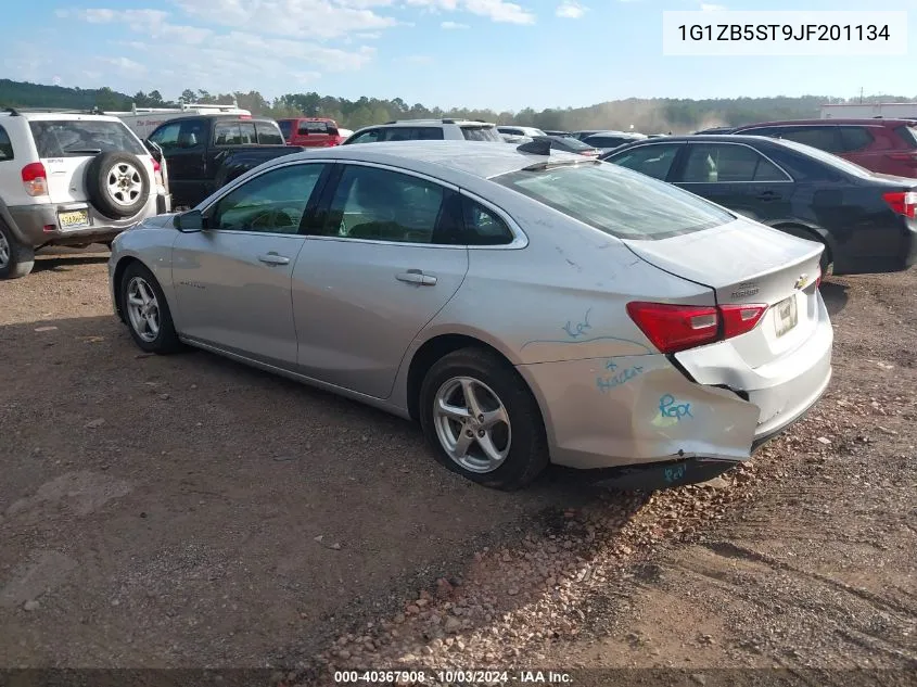 2018 Chevrolet Malibu 1Ls VIN: 1G1ZB5ST9JF201134 Lot: 40367908