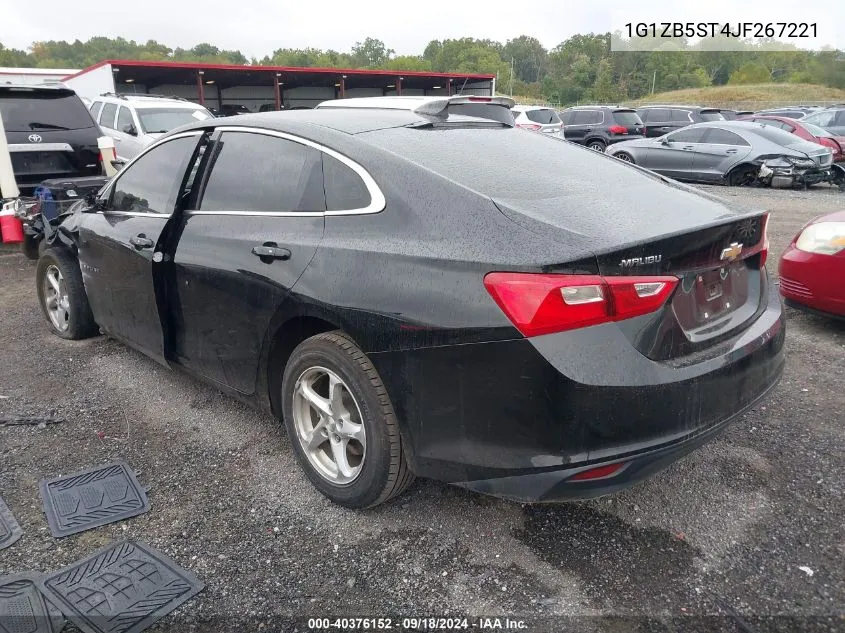 2018 Chevrolet Malibu 1Ls VIN: 1G1ZB5ST4JF267221 Lot: 40376152