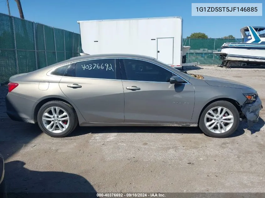 2018 Chevrolet Malibu Lt VIN: 1G1ZD5ST5JF146885 Lot: 40376692