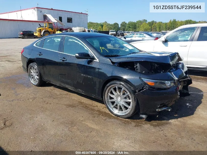 2018 Chevrolet Malibu Lt VIN: 1G1ZD5ST6JF239544 Lot: 40387605