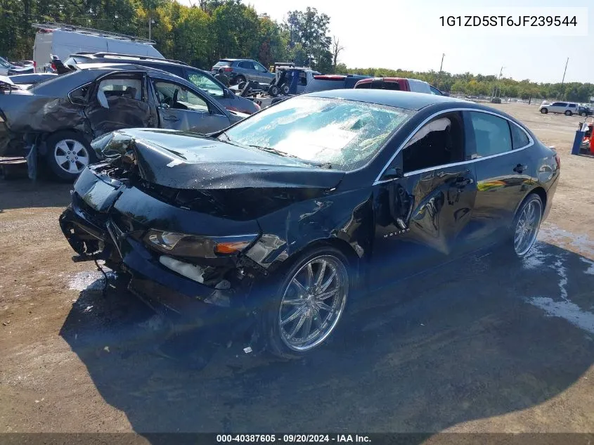 2018 Chevrolet Malibu Lt VIN: 1G1ZD5ST6JF239544 Lot: 40387605