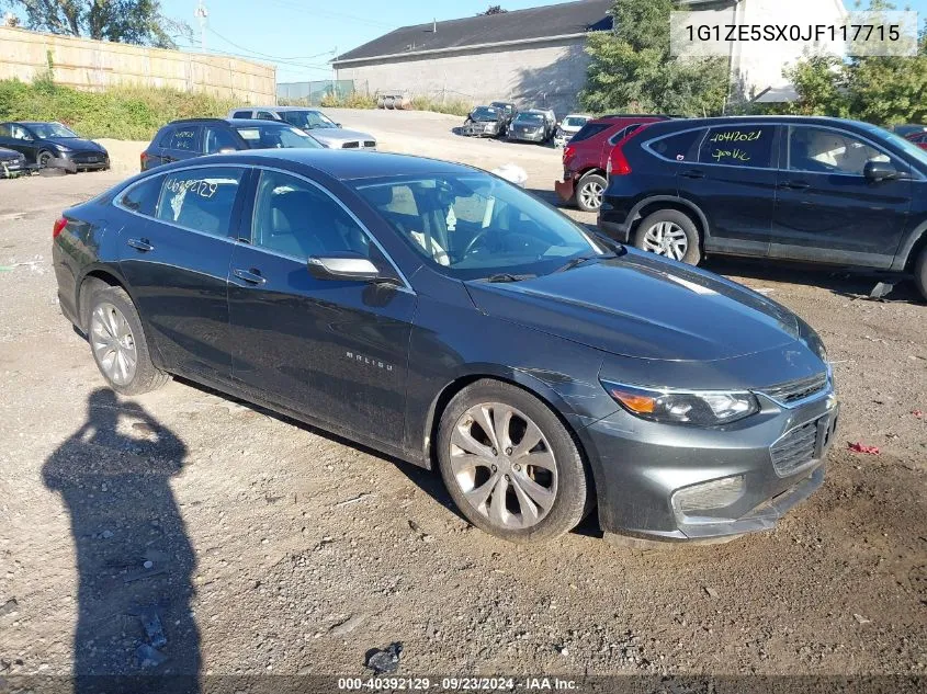 2018 Chevrolet Malibu Premier VIN: 1G1ZE5SX0JF117715 Lot: 40392129