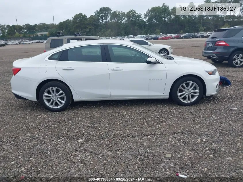 2018 Chevrolet Malibu Lt VIN: 1G1ZD5ST8JF186927 Lot: 40398634