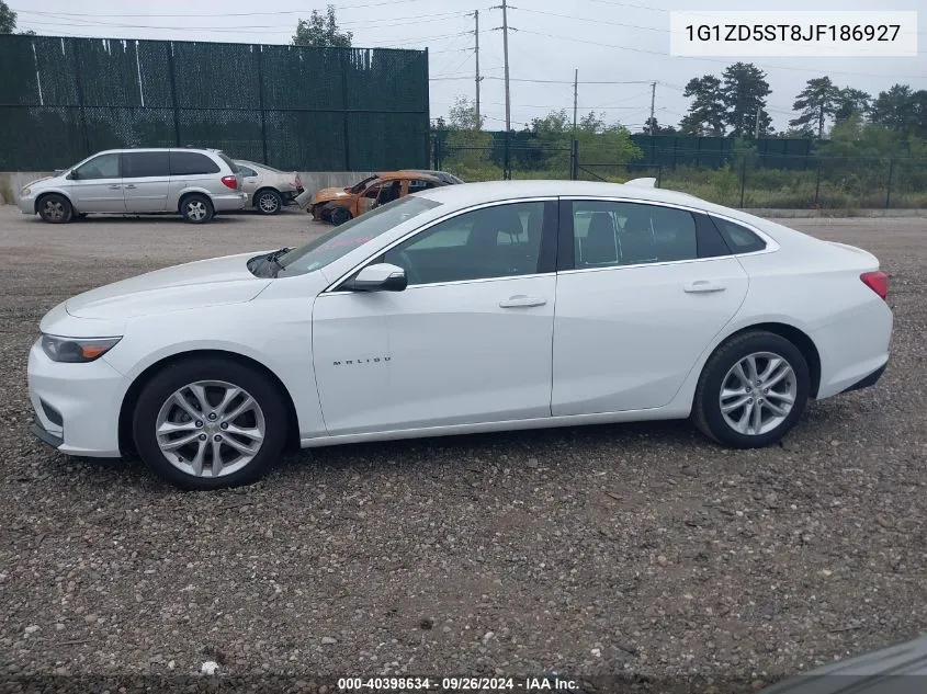 2018 Chevrolet Malibu Lt VIN: 1G1ZD5ST8JF186927 Lot: 40398634