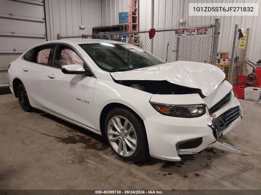 2018 Chevrolet Malibu Lt VIN: 1G1ZD5ST6JF271832 Lot: 40399738