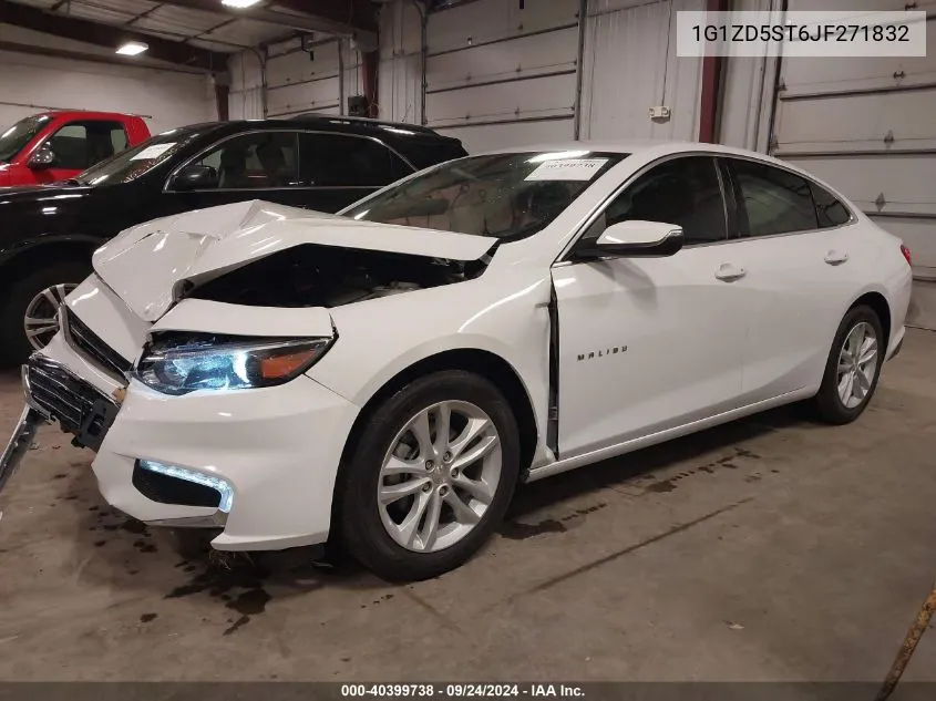 2018 Chevrolet Malibu Lt VIN: 1G1ZD5ST6JF271832 Lot: 40399738