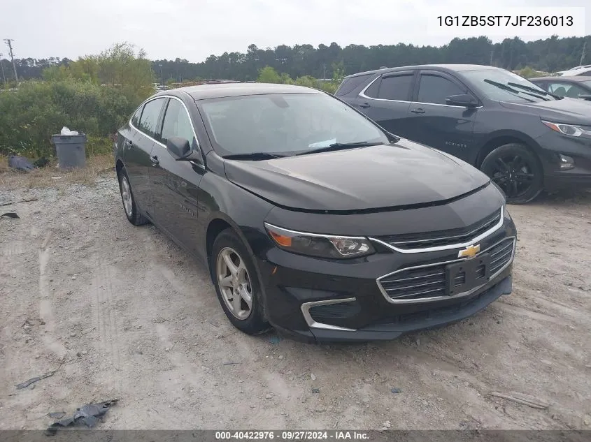 2018 Chevrolet Malibu 1Ls VIN: 1G1ZB5ST7JF236013 Lot: 40422976