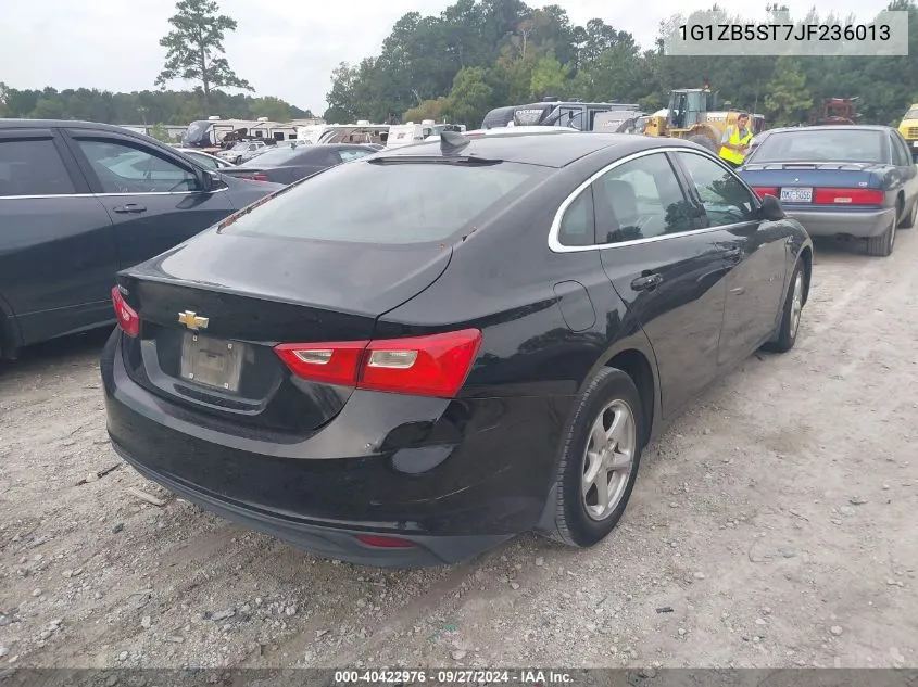 1G1ZB5ST7JF236013 2018 Chevrolet Malibu 1Ls