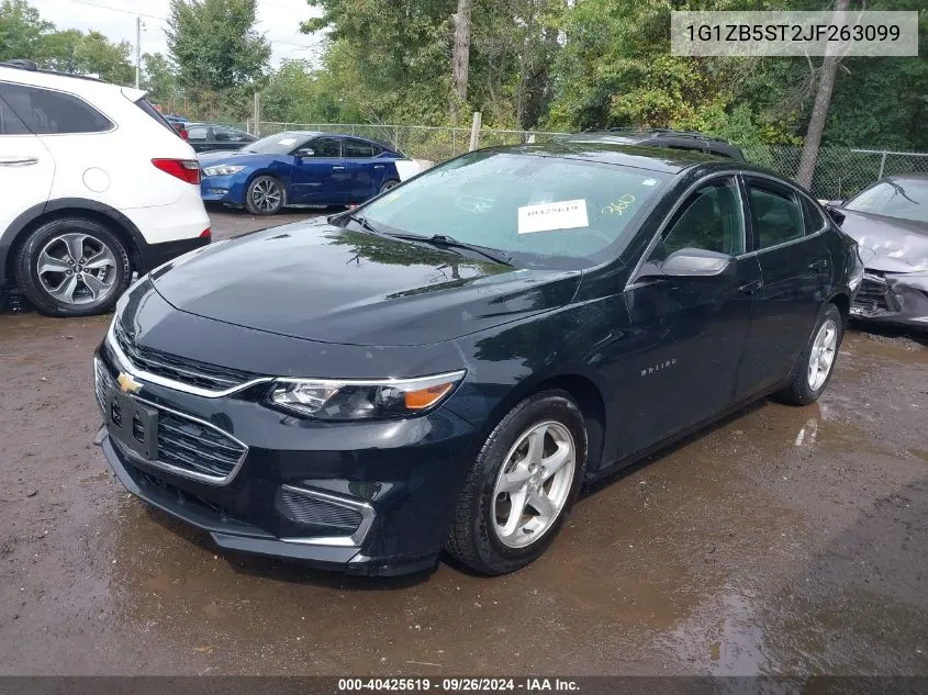 2018 Chevrolet Malibu 1Ls VIN: 1G1ZB5ST2JF263099 Lot: 40425619