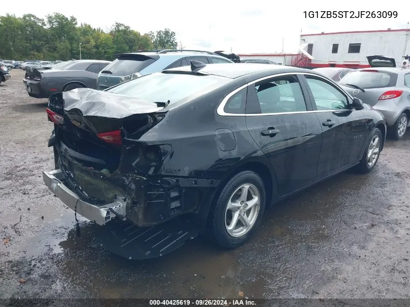 2018 Chevrolet Malibu 1Ls VIN: 1G1ZB5ST2JF263099 Lot: 40425619