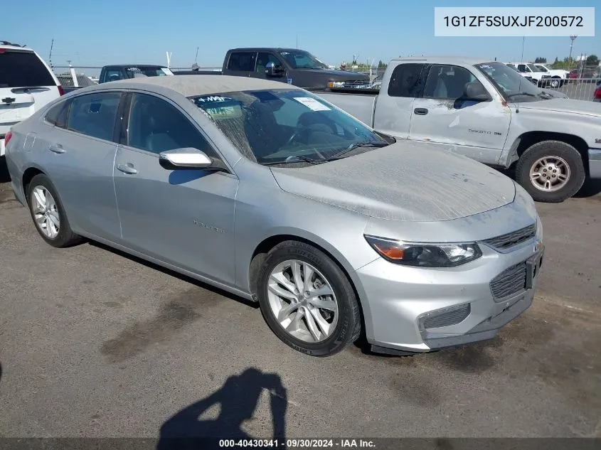 1G1ZF5SUXJF200572 2018 Chevrolet Malibu Hybrid Hybrid