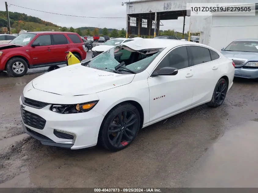 2018 Chevrolet Malibu Lt VIN: 1G1ZD5ST9JF279505 Lot: 40437873