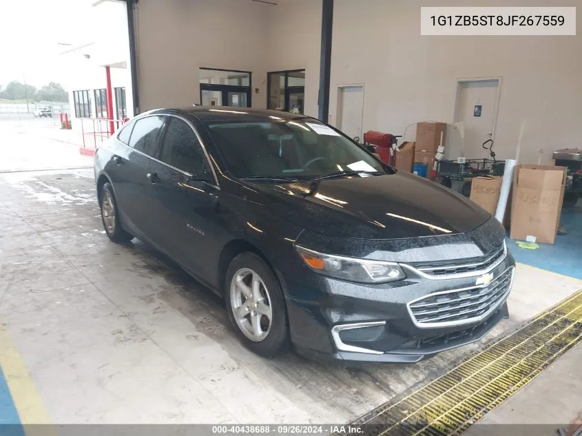 2018 Chevrolet Malibu Ls VIN: 1G1ZB5ST8JF267559 Lot: 40438688