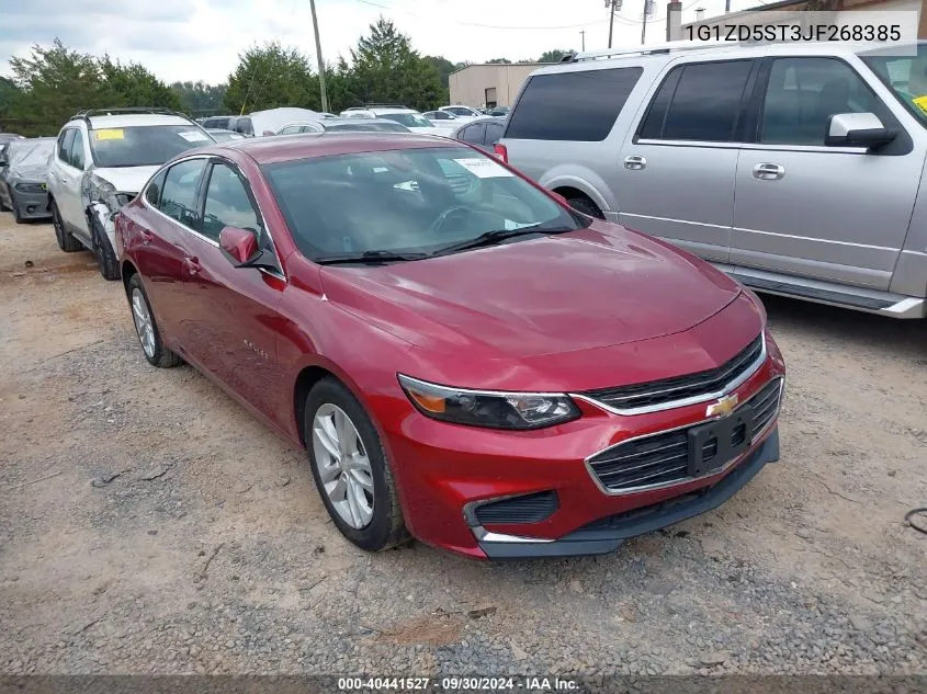 2018 Chevrolet Malibu Lt VIN: 1G1ZD5ST3JF268385 Lot: 40441527