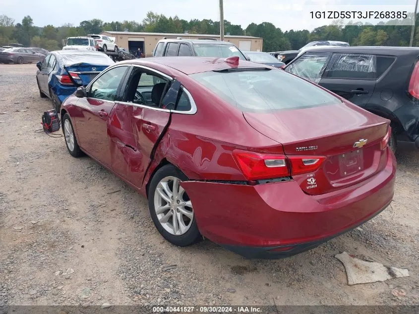 2018 Chevrolet Malibu Lt VIN: 1G1ZD5ST3JF268385 Lot: 40441527