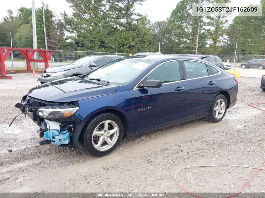 2018 Chevrolet Malibu 1Fl VIN: 1G1ZC5ST2JF162609 Lot: 40446845