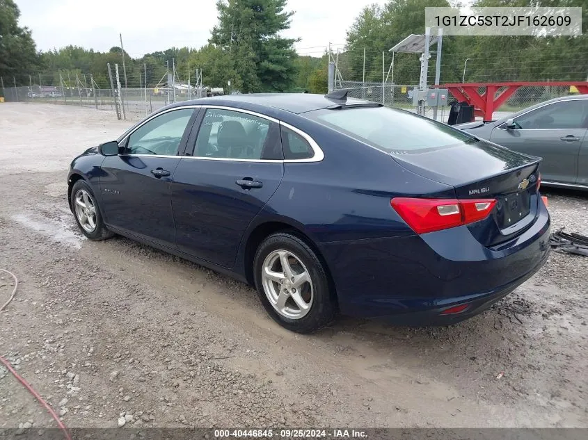 2018 Chevrolet Malibu 1Fl VIN: 1G1ZC5ST2JF162609 Lot: 40446845