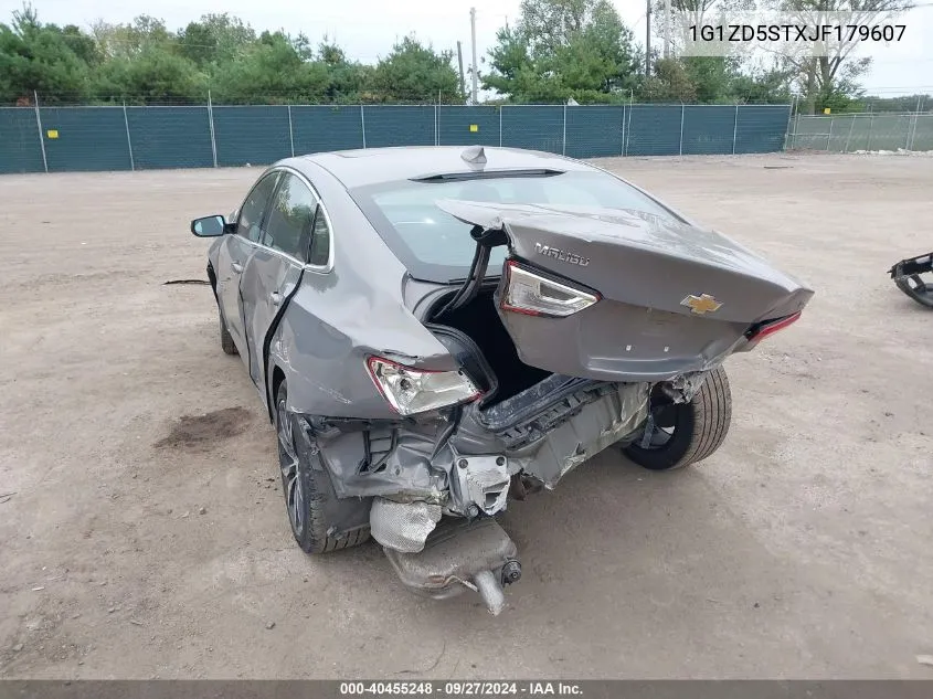 1G1ZD5STXJF179607 2018 Chevrolet Malibu Lt