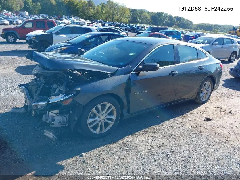 2018 Chevrolet Malibu Lt VIN: 1G1ZD5ST8JF242266 Lot: 40462539