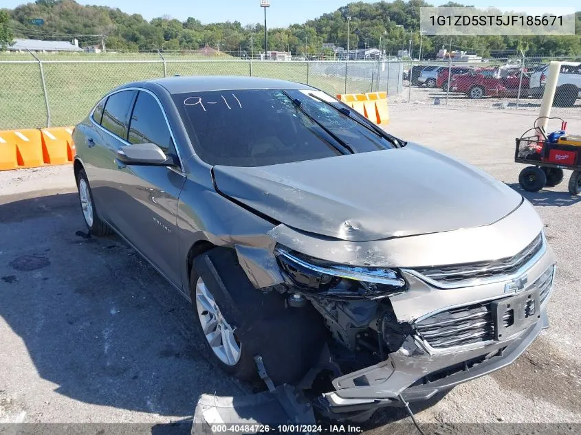 2018 Chevrolet Malibu Lt VIN: 1G1ZD5ST5JF185671 Lot: 40484726