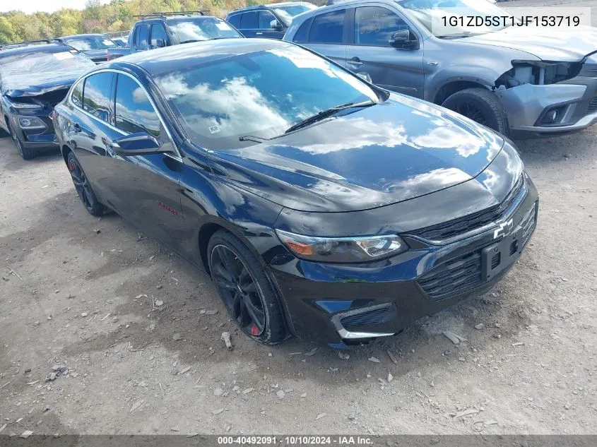 1G1ZD5ST1JF153719 2018 Chevrolet Malibu Lt