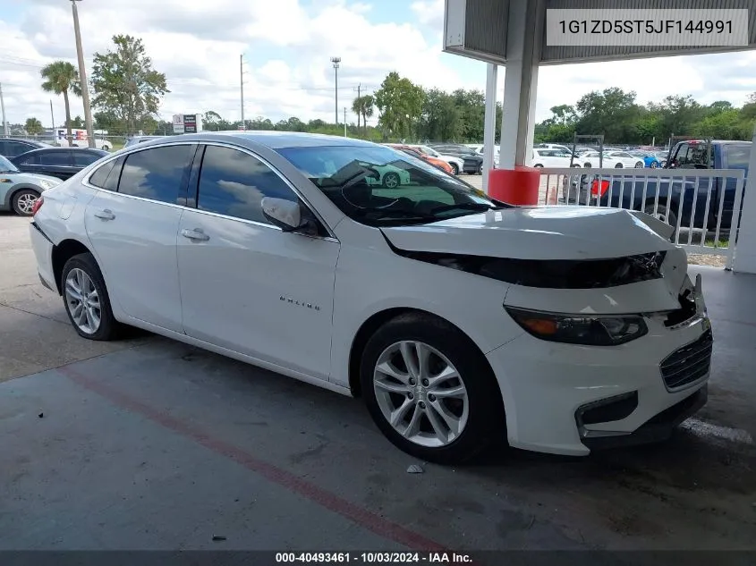 2018 Chevrolet Malibu Lt VIN: 1G1ZD5ST5JF144991 Lot: 40493461